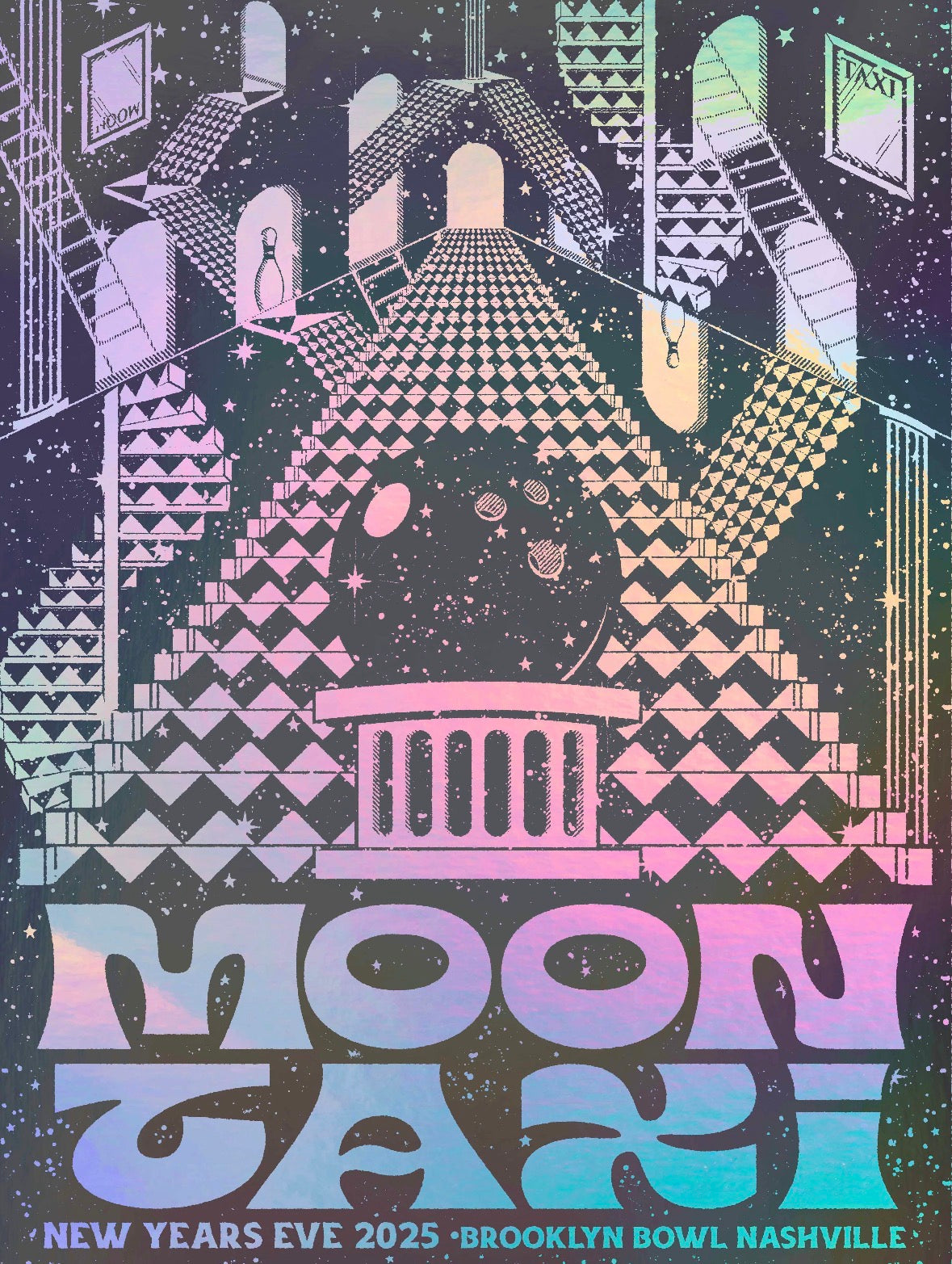 2025 NYE Foil Poster