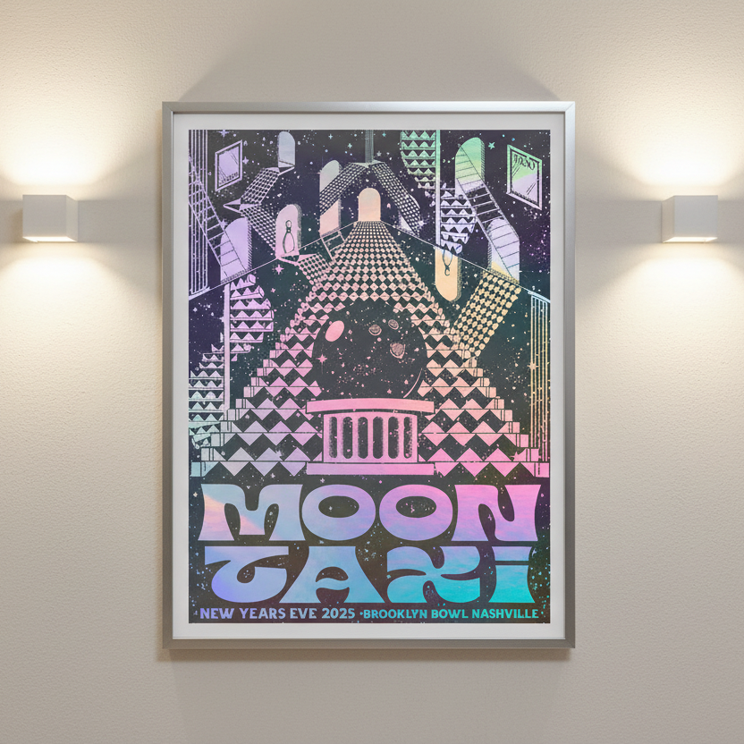 2025 NYE Foil Poster