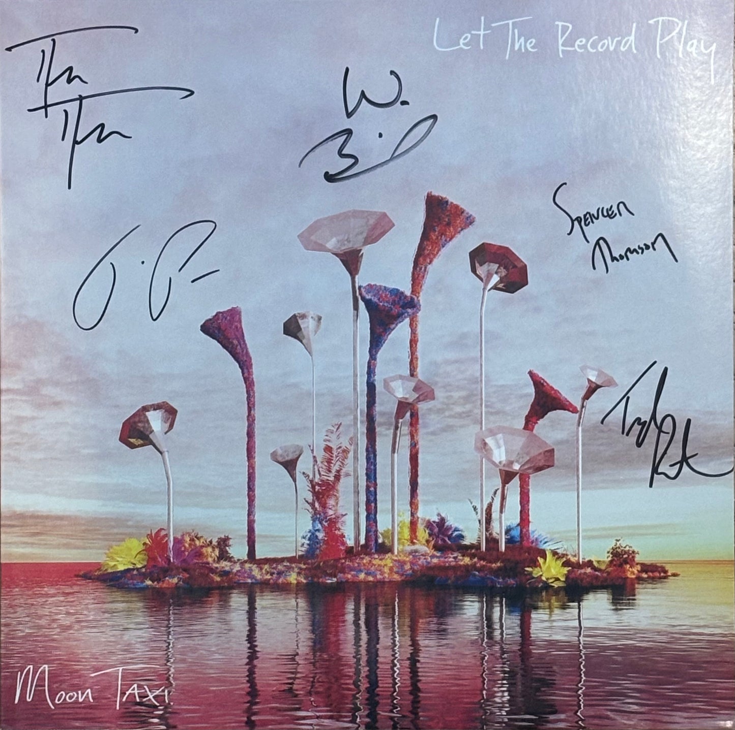 Signed Let the Record Play Vinyl Record