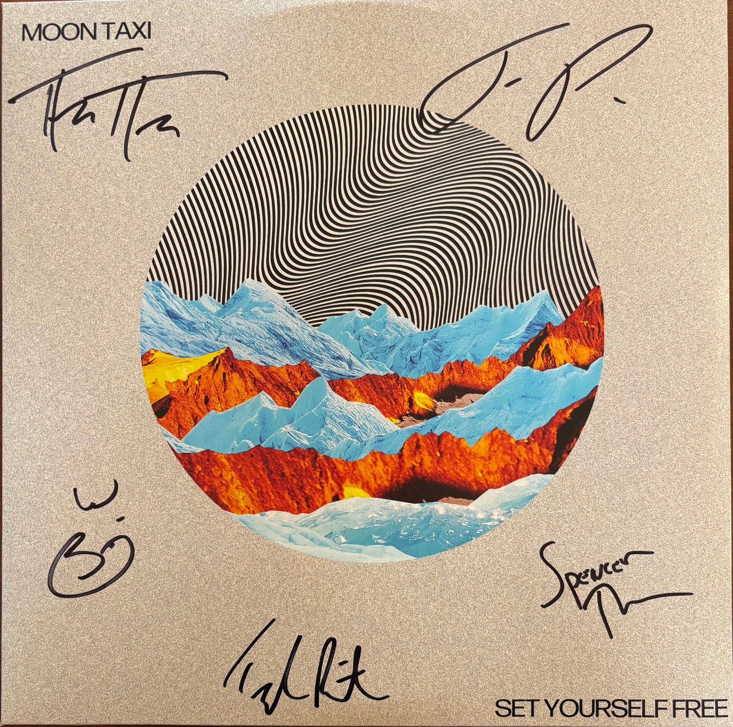 Signed Set Yourself Free Vinyl Record